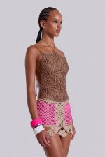 Tahlia Backless Crochet Dress - Image 3
