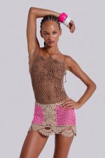 Tahlia Backless Crochet Dress - Image 4