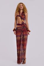 Sonora Asymmetric Maxi Dress - Image 3