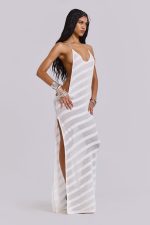Blanche Knit Maxi Dress - Image 7