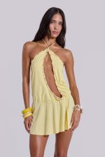 Zuma Embellished Mini Dress - Image 4