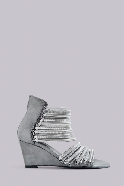 Oxara Snakechain Heeled Wedge Sandal