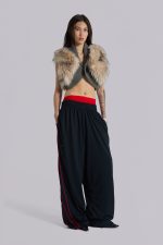 Meka Faux Fur Knit Shrug - Image 8