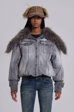 Faux Fur Cap - Image 3