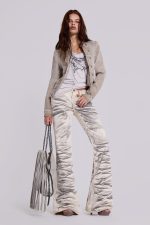 Arctic White Drift Flared Jeans - Image 7