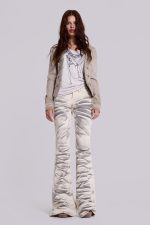 Arctic White Drift Flared Jeans - Image 6