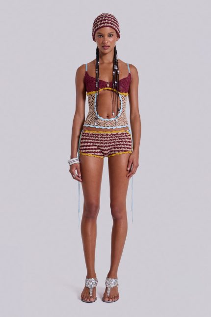 Kalani Crochet Mini Shorts