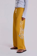 Offshore Cropped Joggers in Saffron - Image 5