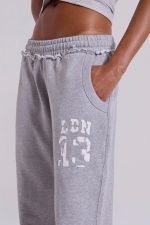 13 Grey Marl Slim Monster Joggers - Image 3