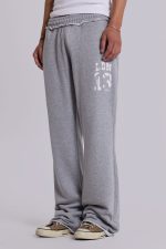 13 Grey Marl Slim Monster Joggers - Image 7