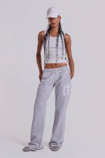 13 Grey Marl Slim Monster Joggers - Image 5