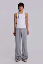 13 Grey Marl Slim Monster Joggers - Image 2
