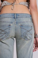 Cassia Cooper Bootcut Jeans in Light Blue - Image 4