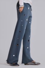 Tarra Embellished Slouchy Bootcut Jogger - Image 6