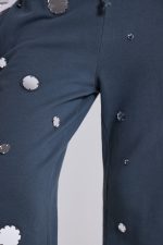 Tarra Embellished Slouchy Bootcut Jogger - Image 3