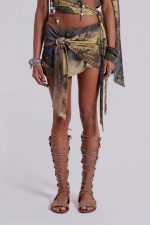 Calia Asymmetric Mini Skirt - Image 2