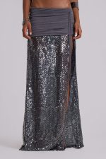 Selina Sequin Maxi Skirt - Image 3