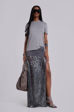 Studded Grey Mist T-Shirt