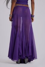 Miria Chiffon Maxi Skirt - Image 6