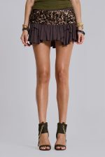 Selesta Embellished Mini Skirt - Image 3