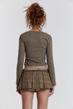 Arabella Pointelle Bustier Top - Image 2