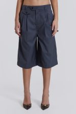 Coltraine Tailored Wide Leg Shorts - Image 2