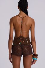 Aruana Beaded Knit Top - Image 11