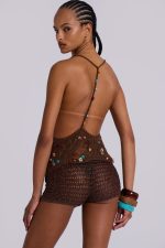 Aruana Beaded Knit Top - Image 2