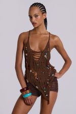 Aruana Beaded Knit Top - Image 12