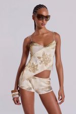 Halia Knit Mini Shorts - Image 7