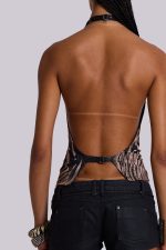 Zebra Zene Backless Top - Image 6