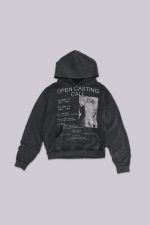 Open Casting Black Hoodie - Image 3