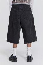 Washed Black Colossus Jorts - Image 5