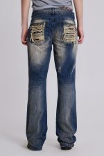 Metal Flared Jeans - Image 3