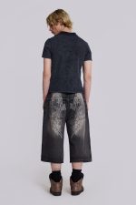 Black Ethereal Colossus Jorts - Image 3
