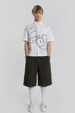 Charcoal Check Fairway Shorts - Image 2