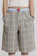 Stone Check Fairway Shorts - Image 5