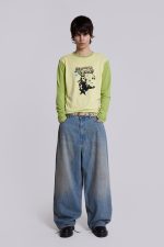 Light Wash Slub XL Colossus Jeans - Image 2