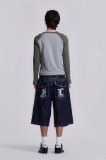 Sonic J-L Indigo Jorts - Image 6