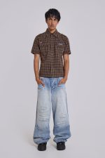 Brown Check Scout Shirt - Image 5