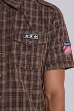 Brown Check Scout Shirt - Image 9