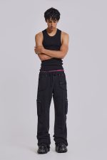 Black Shift Cargo Joggers - Image 5