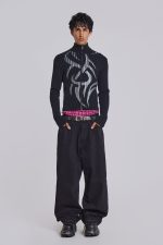 Solid Black XL Colossus Jeans - Image 4