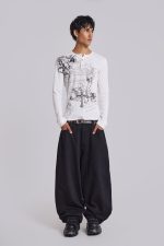 Anointed White Waffle Henley Tee - Image 2