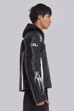 Crash Leather Biker Jacket - Image 10