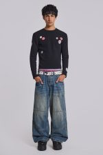Badge Waffle Long Sleeve Tee - Image 3