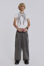 Chrome Wash Baggy Monster Joggers - Image 2