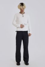 Black Creased Pants - Image 2