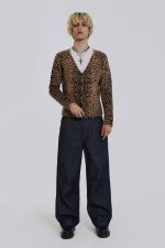 Leopard Chuck Cardigan - Image 2