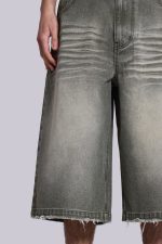 Khaki Colossus Jorts - Image 2